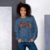 1 Glass 2 Girls - Unisex Sweatshirt 1 - Image 3